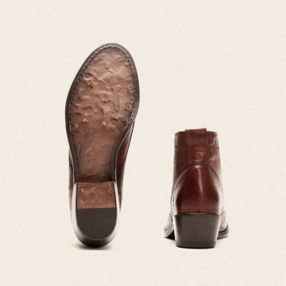 FRYE | Carson Lace Up Boots Women’s Size 6 NWOT - Picture 3 of 8